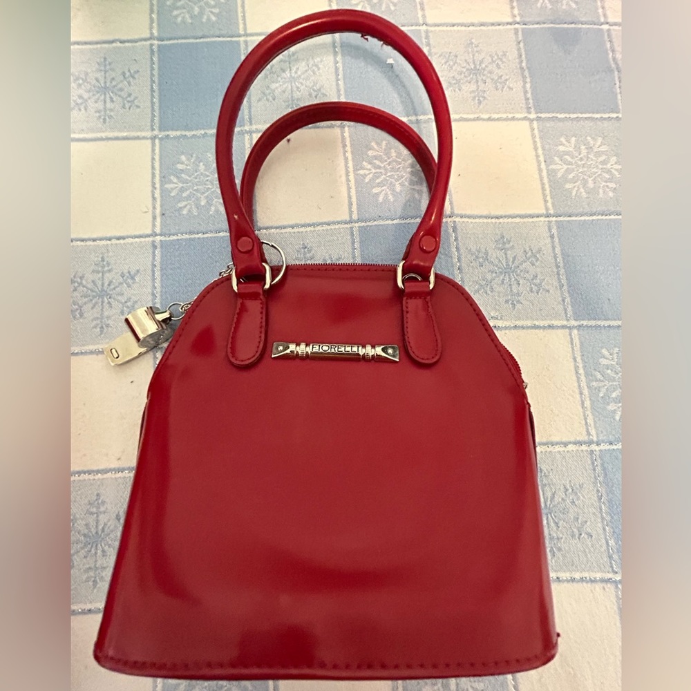 Fiorelli Red Whistle Bag w/red carrying case